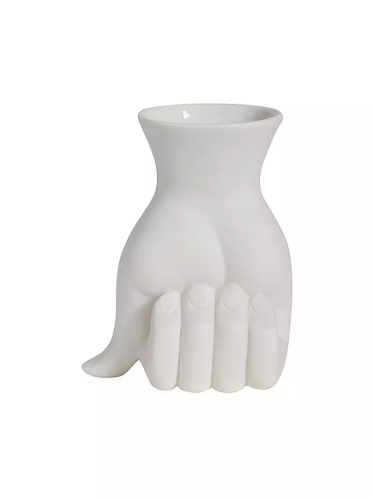 JONATHAN ADLER | Vase MARCEL 12x15cm white | weiss