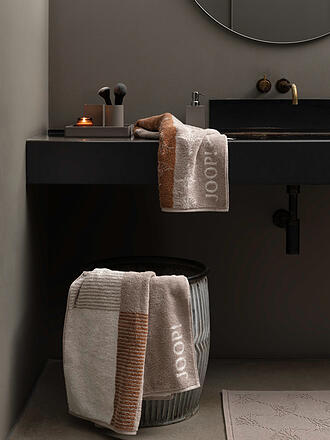 JOOP | Duschtuch 80x150cm DIVIDED SQUARES  Natur