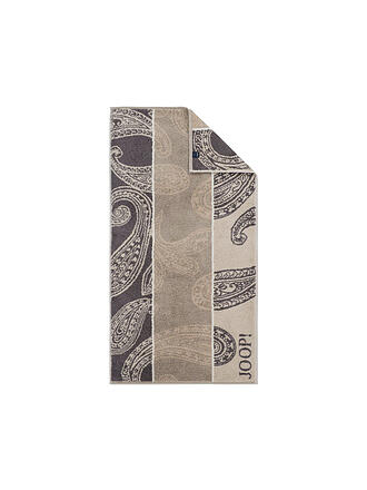 JOOP | Duschtuch  80x150cm CONTOUR PAISLY Taupe