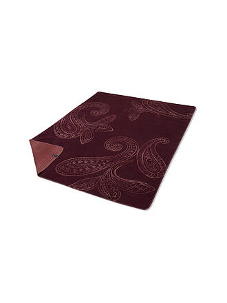 JOOP | Wohndecke - Plaid 150x200cm JOOP! PAISLEY Stripes Rouge