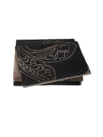 JOOP | Wohndecke - Plaid 150x200cm JOOP! PAISLEY Stripes Schwarz