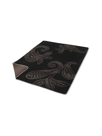 JOOP | Wohndecke - Plaid 150x200cm JOOP! PAISLEY Stripes Schwarz