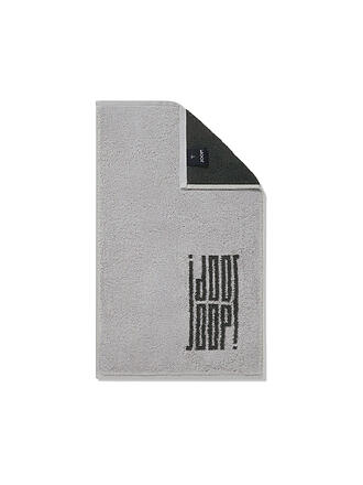 JOOP | Gästetuch 30x50cm BARS DOUBLEFACE Platin