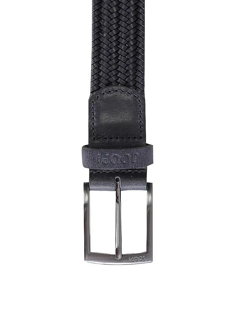 JOOP Ceinture en cuir bleu marine | 95