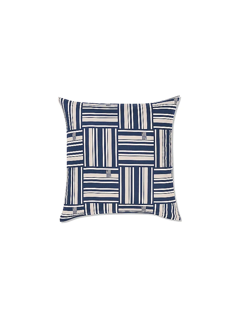 JOOP Satin Bettwäsche Weave 2x 70x90cm / 200x200cm Navy azul oscuro