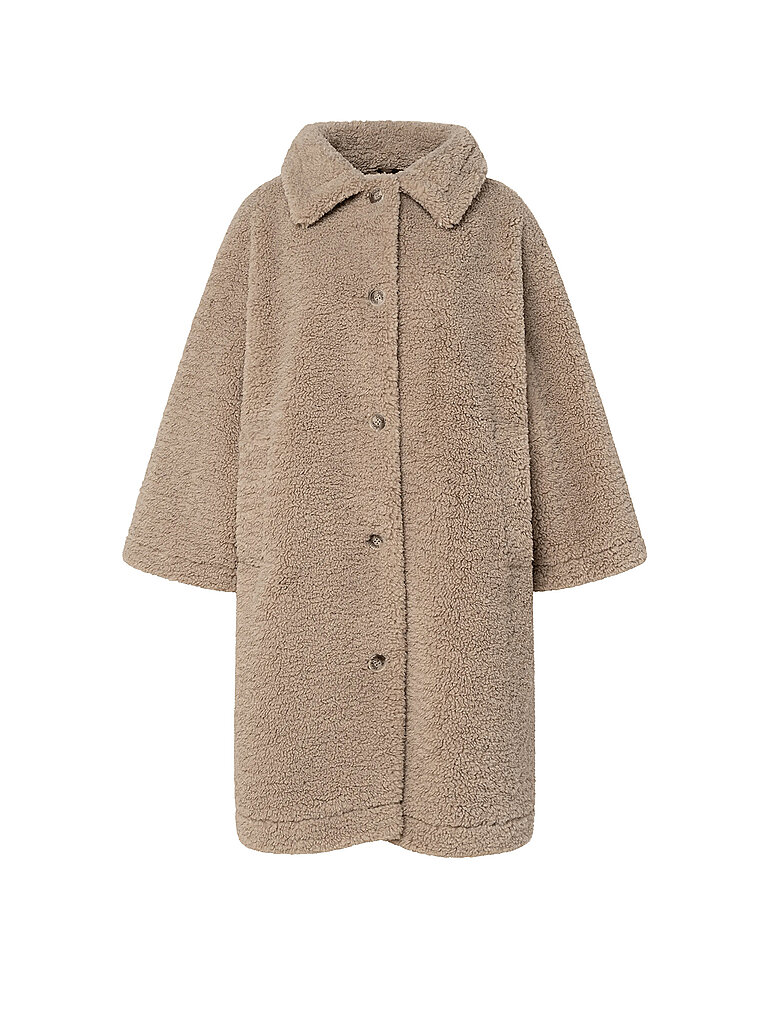 JOOP Mantel in Felloptik CONORINA beige | 38