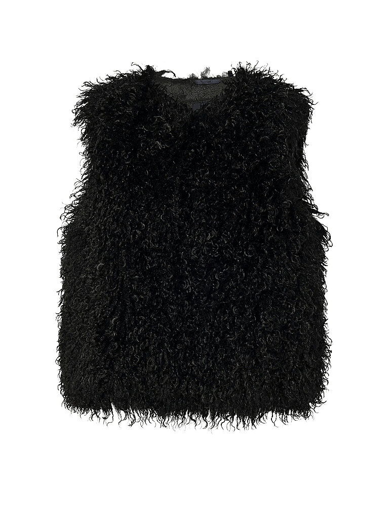 JOOP Gilet in Felloptik VENUS schwarz | 32