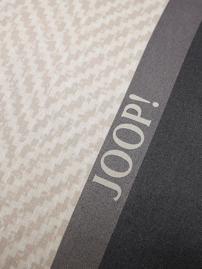 JOOP Ropa de cama de satén HERRINGBONE STRIPES70x90cm/140x200cm Negro negro