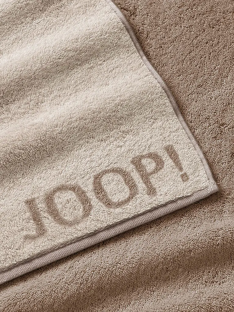 JOOP | Duschtuch 80x150cm CONTOUR DOUBLFACE Creme | Beige