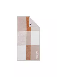JOOP | Duschtuch 80x150cm DIVIDED SQUARES Aqua | beige