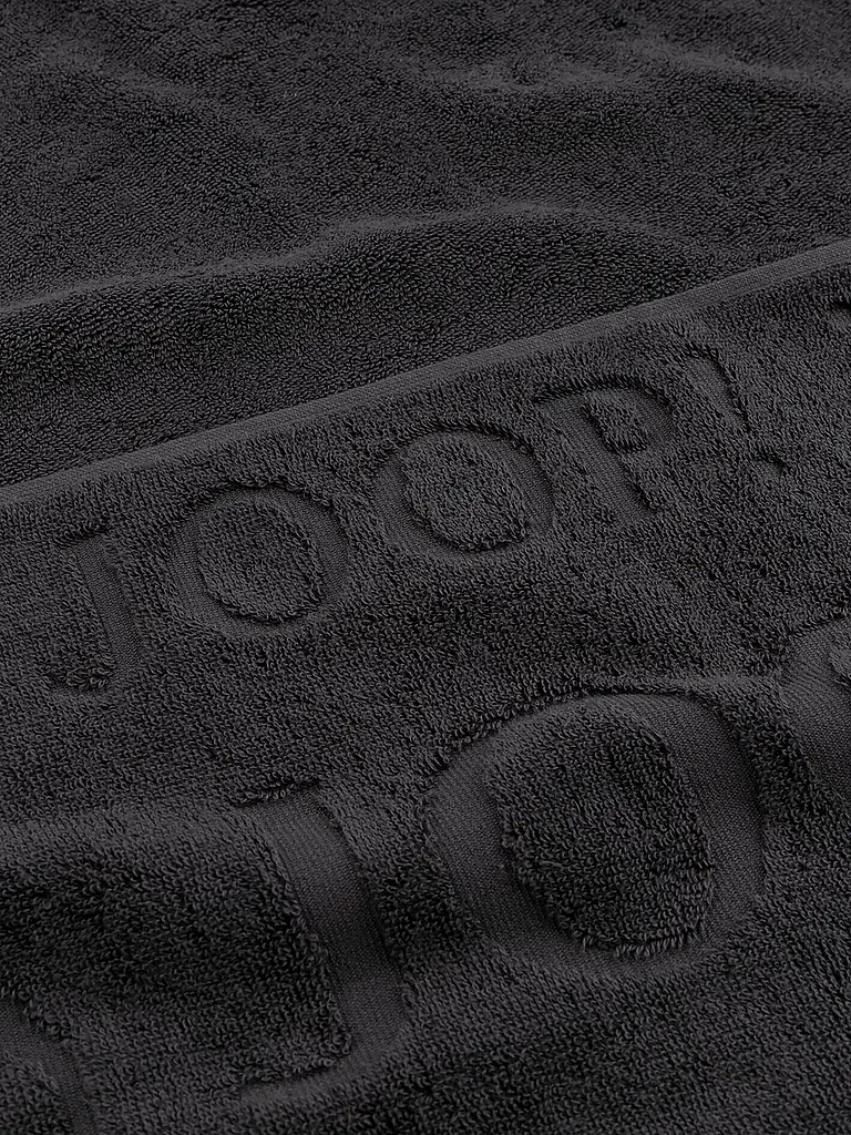 JOOP | Duschtuch 80x150cm STUDIO REPEAT Basalt | schwarz