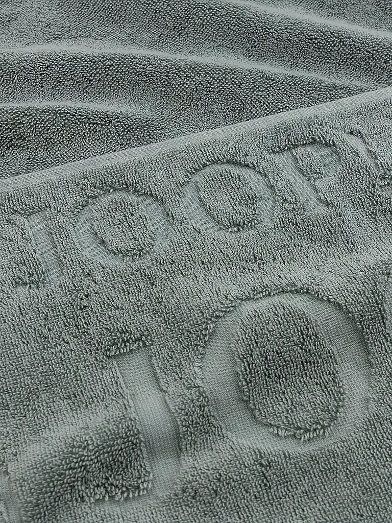 JOOP | Duschtuch 80x150cm STUDIO REPEAT Eukalyptus | dunkelgrün