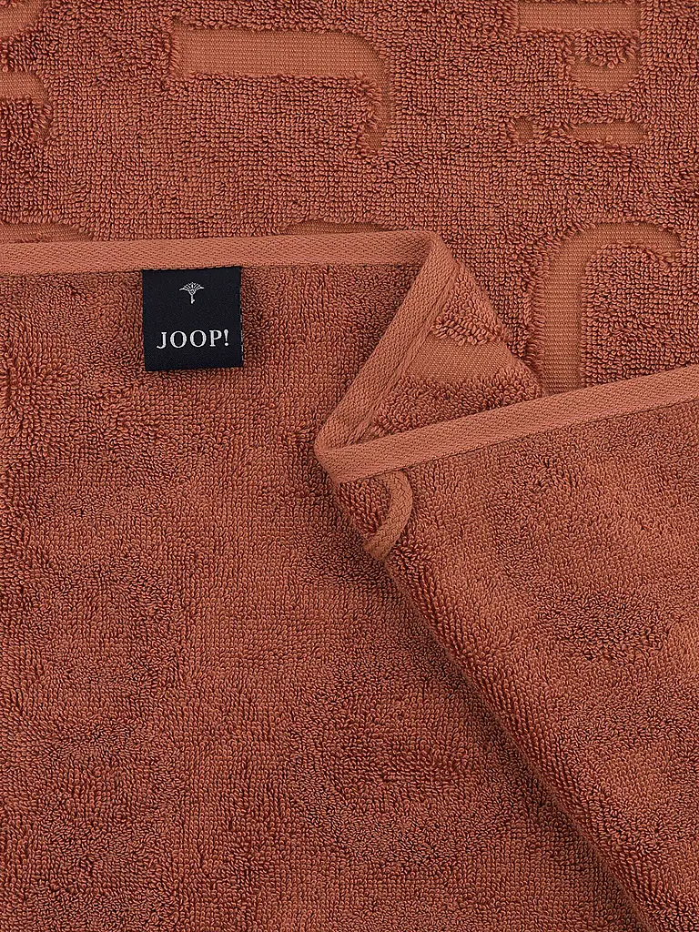 JOOP | Duschtuch 80x150cm STUDIO REPEAT Kupfer | kupfer