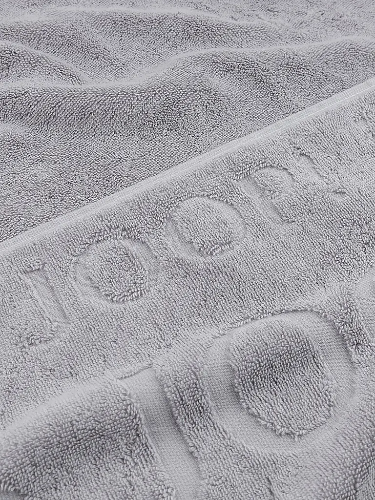 JOOP | Duschtuch 80x150cm STUDIO REPEAT Platin | hellgrau