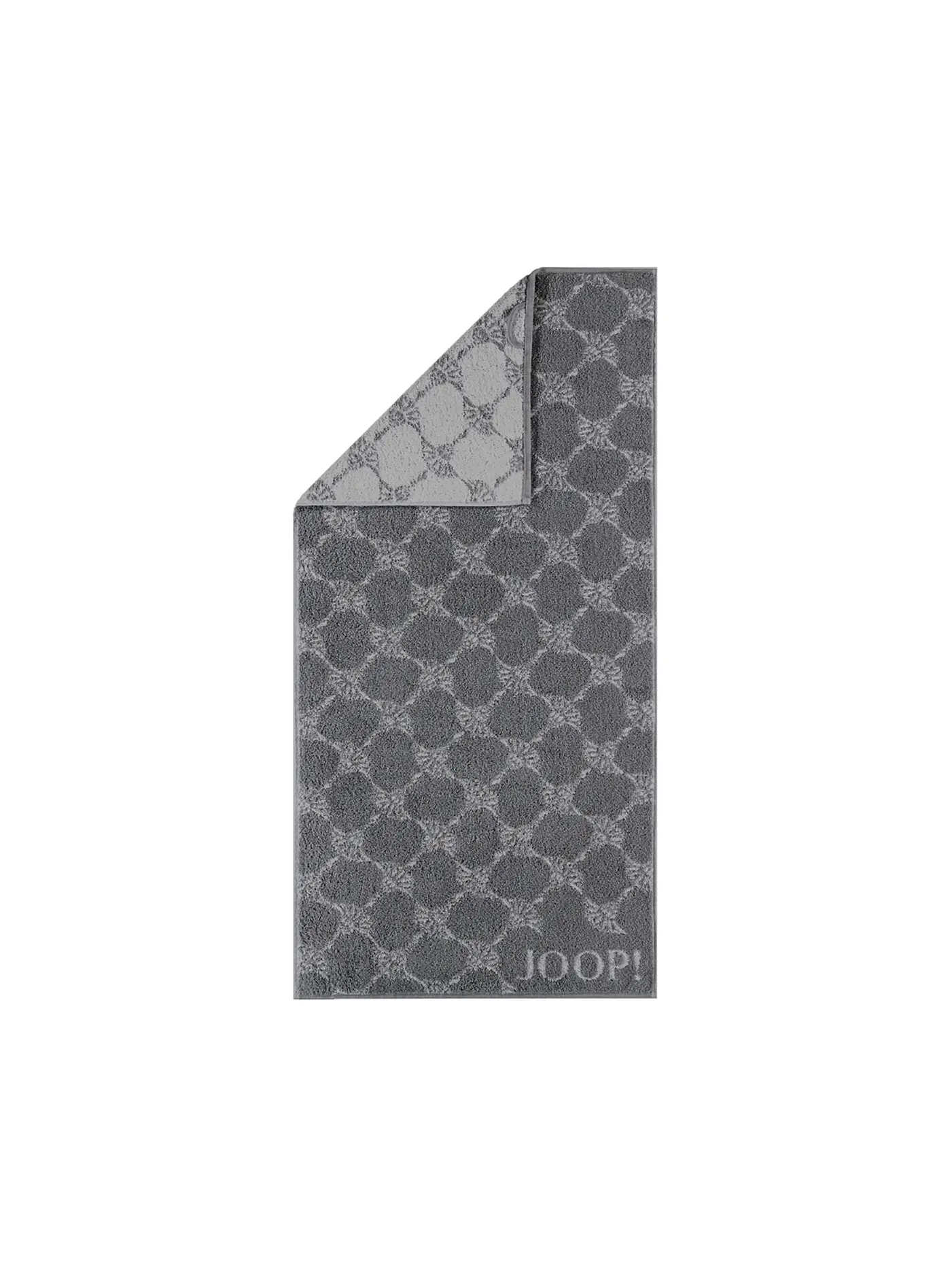 JOOP | Handtuch "Cornflower" 80x150cm (silber) | grau