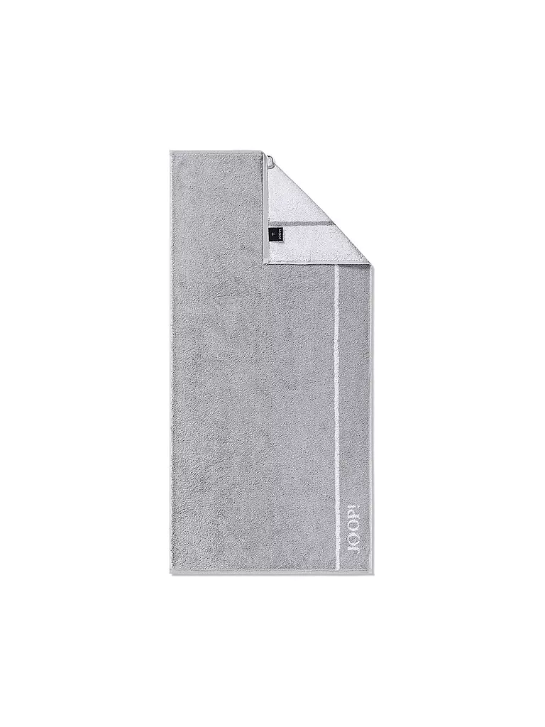 JOOP | Duschtuch Lines Doubleface 80x150cm Stone | grau