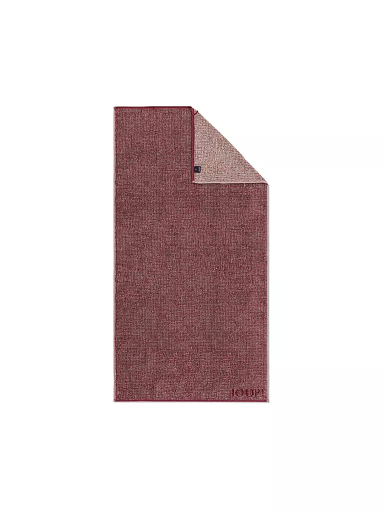 JOOP | Duschtuch SELECT ALLOVER 80x150cm Rouge | dunkelrot