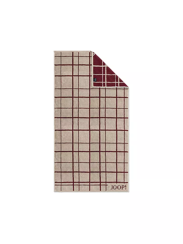 JOOP | Duschtuch SELECT LAYER 80x150cm Rouge | dunkelrot