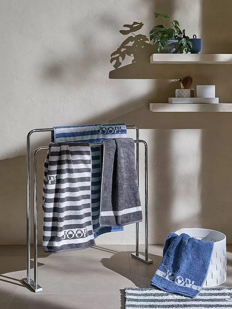 JOOP | Duschtuch SPLIT DOUBLEFACE 80x150cm Ocean | dunkelblau