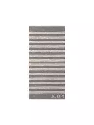JOOP | Duschtuch Stripes 80x150cm (Schwarz) | grau