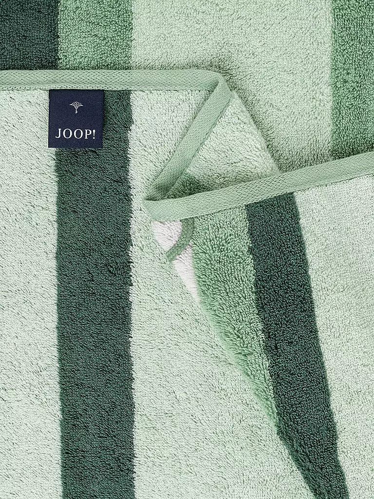 JOOP | Duschtuch VIBE STREIFEN 80x150cm Salbei | hellgrün