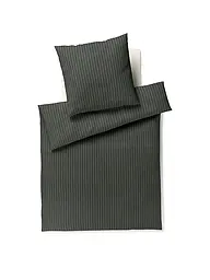 JOOP | Flanell Bettwäsche 70x90cm/140x200cm SOFT STRIPES  | Hellgrün