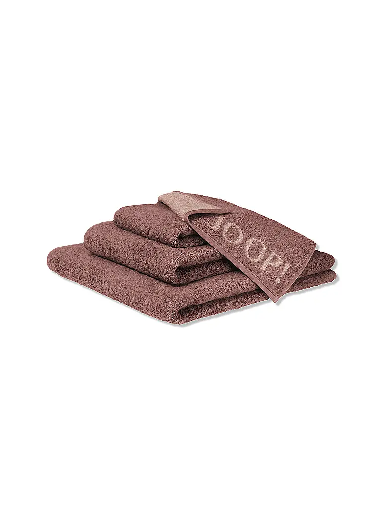 JOOP | Gästetuch 30x50cm CONTOUR DOUBLFACE Mauve | Beere