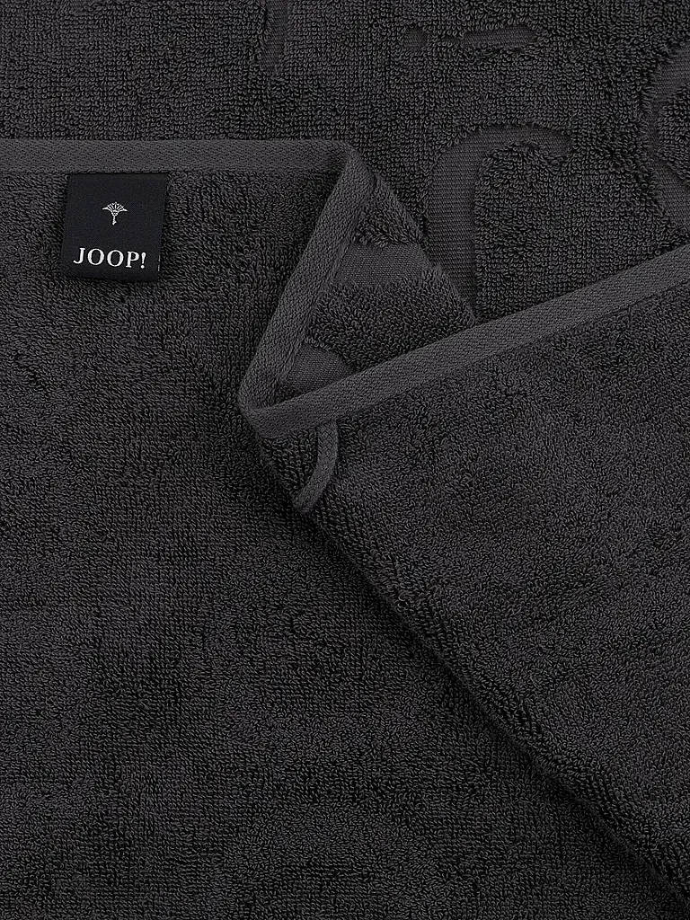 JOOP | Gästetuch 30x50cm STUDIO REPEAT Basalt | schwarz