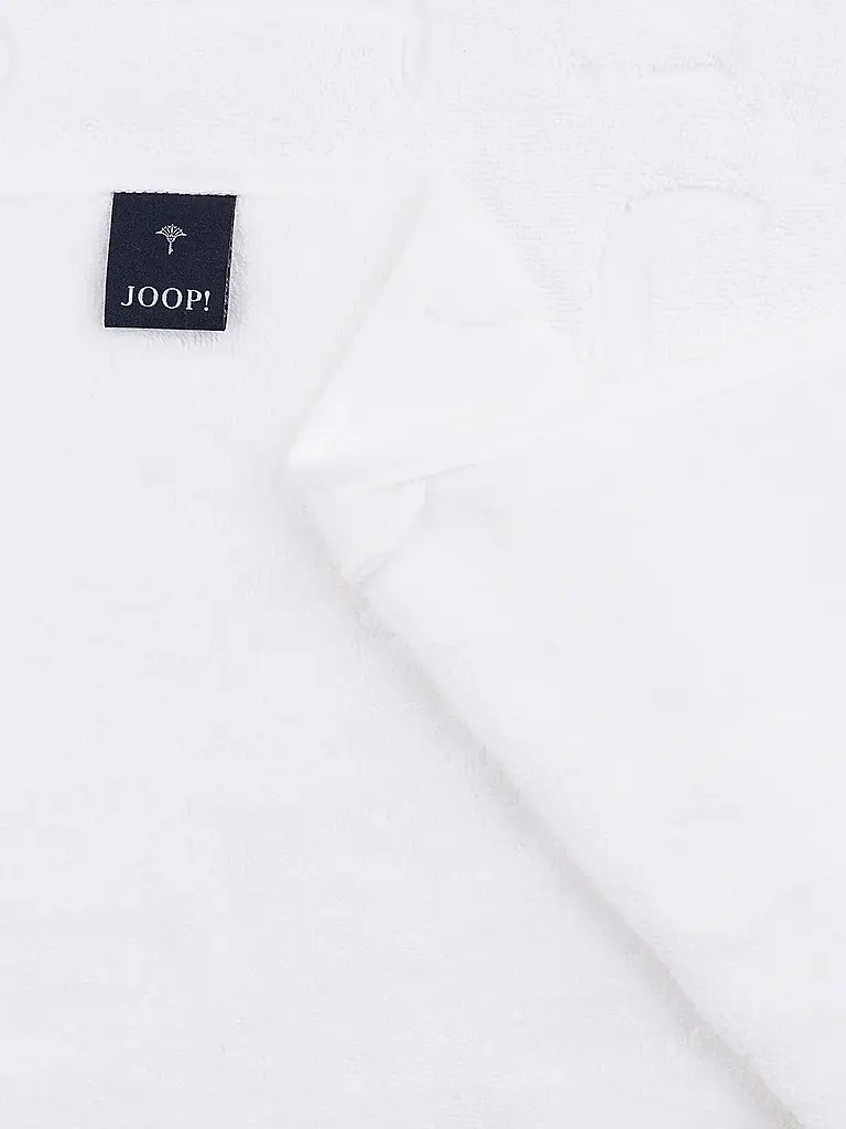 JOOP | Gästetuch 30x50cm STUDIO REPEAT Weiss | weiss