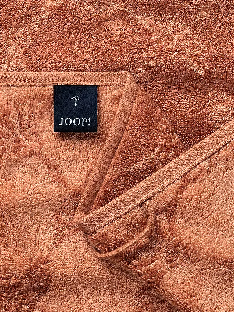 JOOP | Gästetuch CLASSIC CORNFLOWER 30x50cm Kupfer | orange