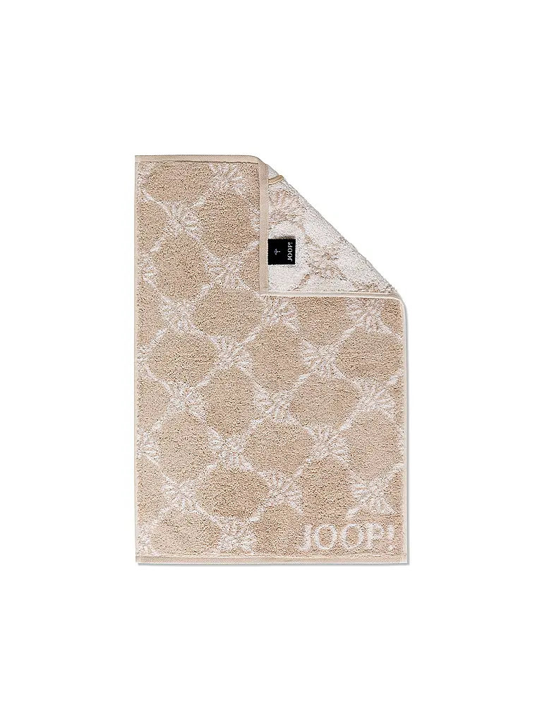 JOOP | Gästetuch Classic Cornflower 30x50cm Nude | beige