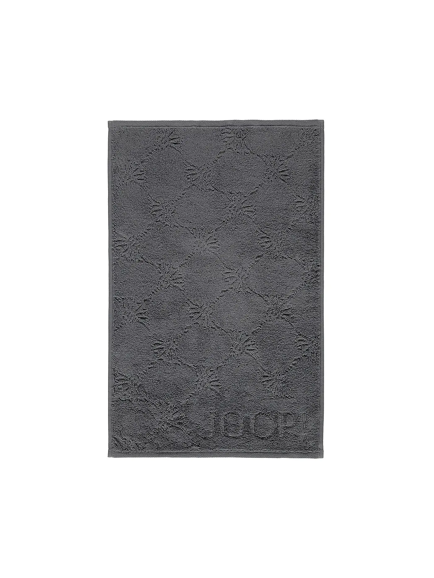 JOOP | Gästetuch Cornflower 30x50cm  Anthrazit | grau