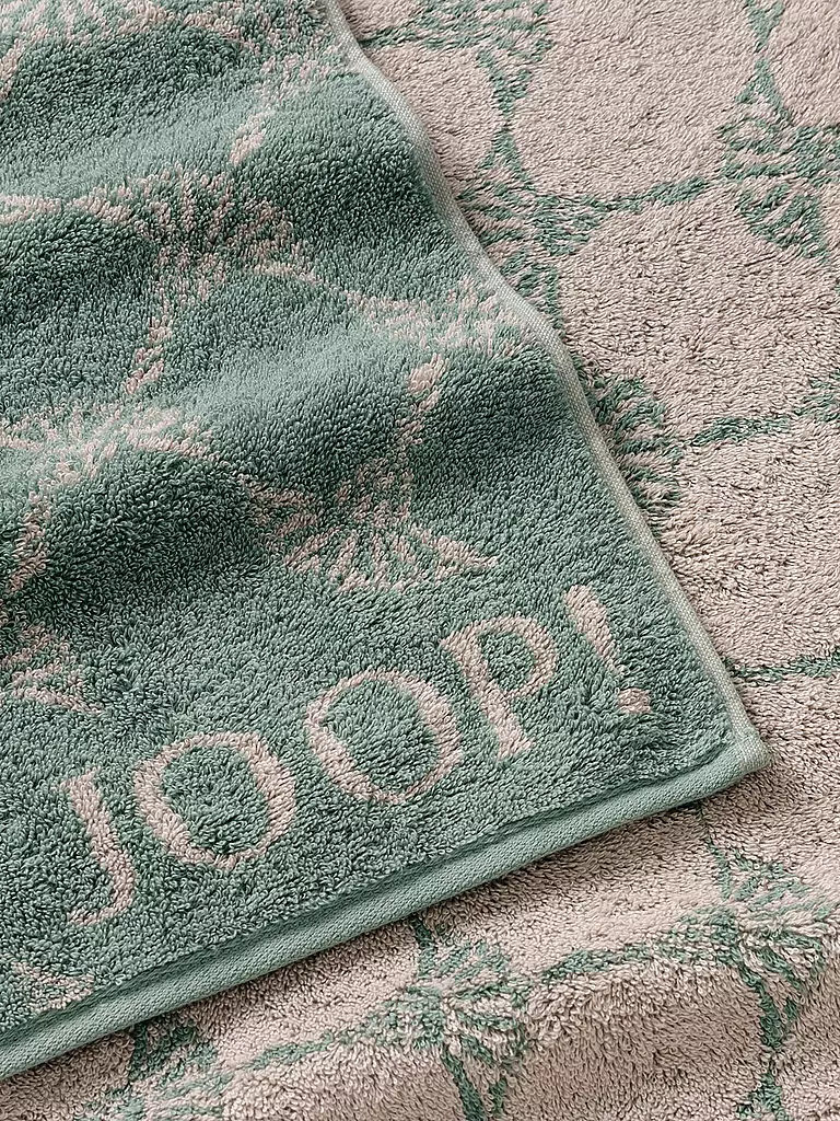 JOOP | Gästetuch Cornflower 30x50cm Pinie | hellgrün