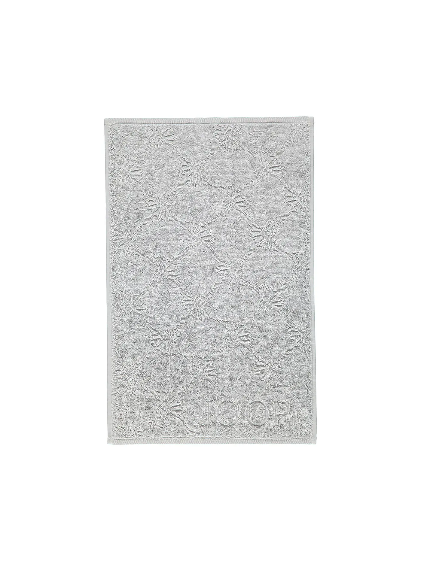 JOOP | Gästetuch Cornflower 30x50cm  Anthrazit | silber