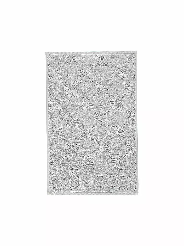 JOOP | Gästetuch Cornflower 30x50cm Platin | silber