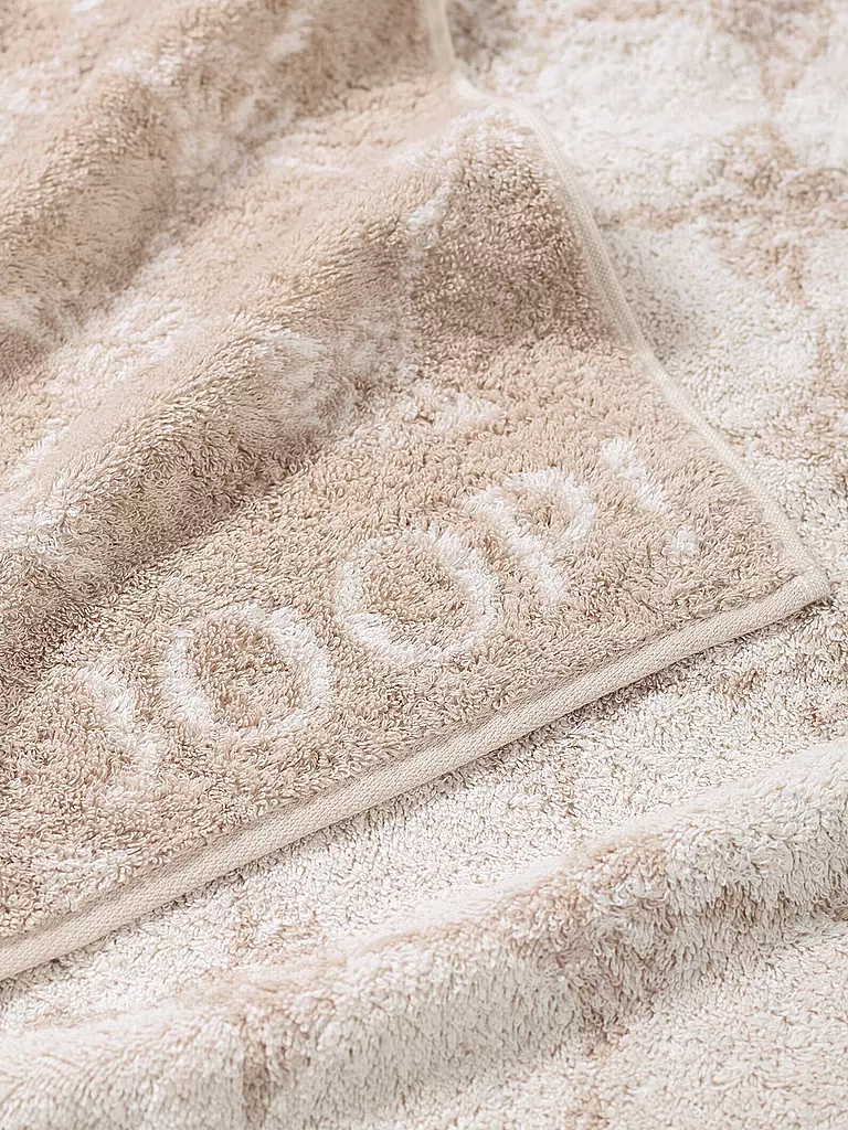 JOOP | Gästetuch Cornflower 30x50cm Sand | hellgrün