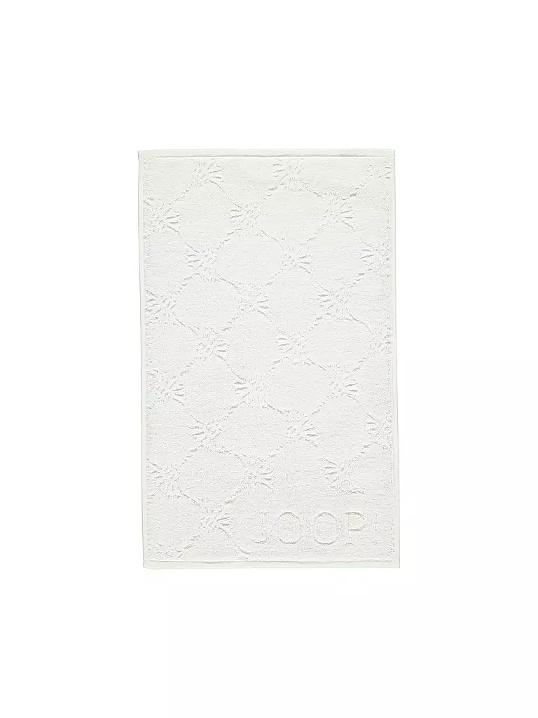 JOOP | Gästetuch Cornflower 30x50cm Weiss | weiss