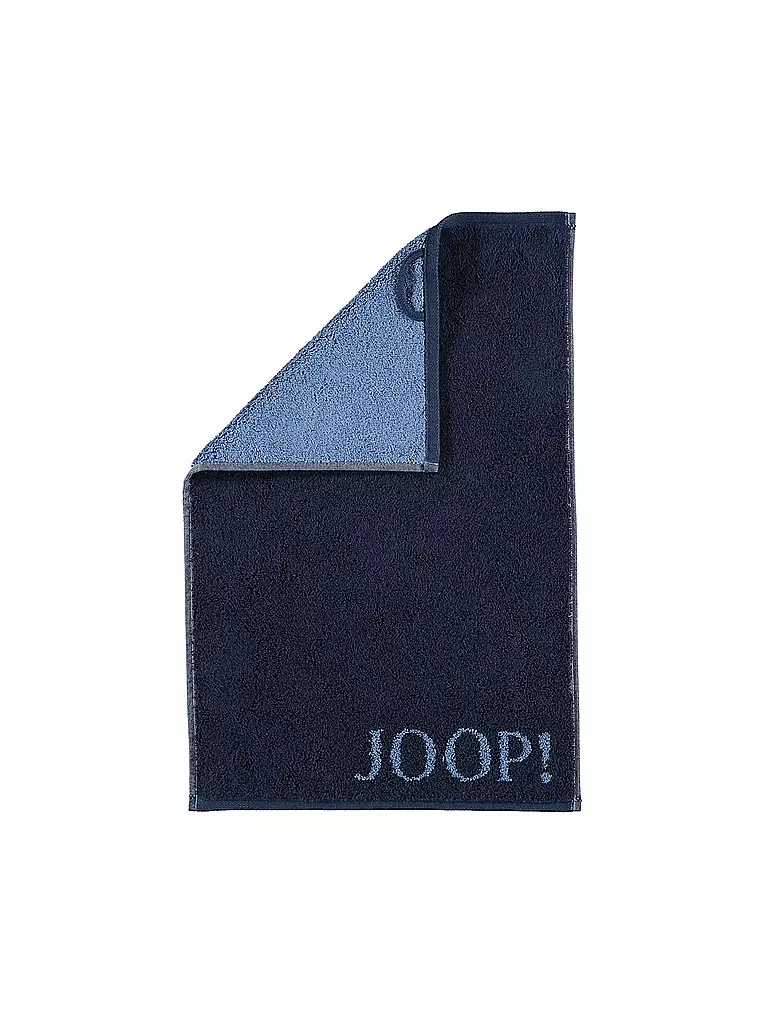 JOOP | Gästetuch Doubleface 30x50cm Navy | dunkelblau