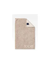 JOOP | Gästetuch Doubleface 30x50cm (Silber) | beige