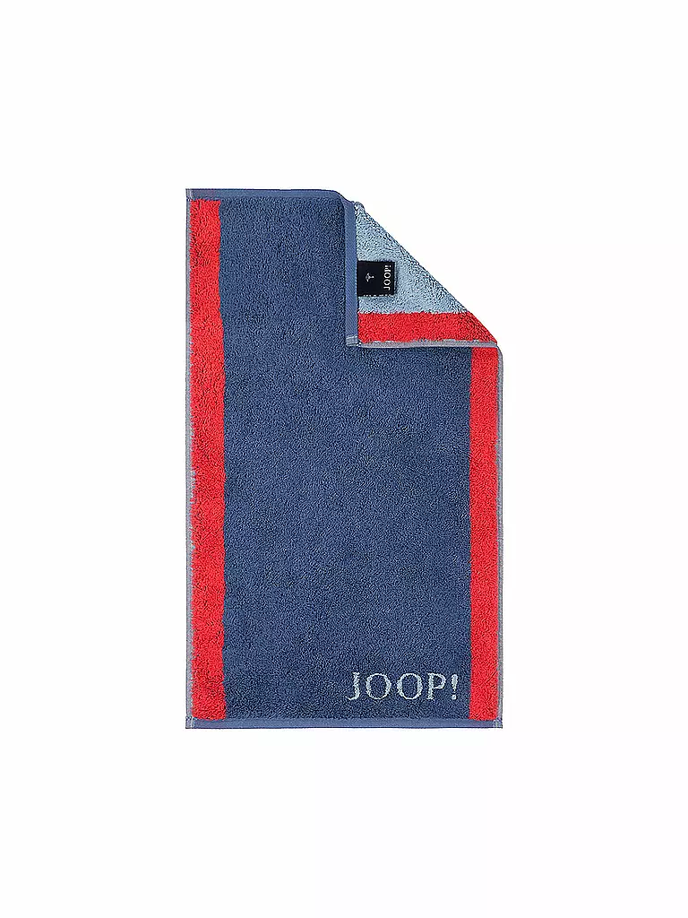 JOOP | Gästetuch Frame Contour 30x50cm Indigo | blau