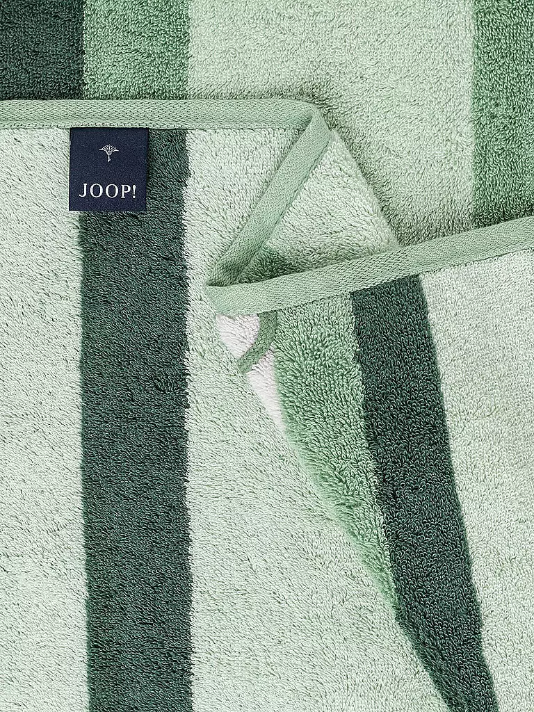 JOOP | Gästetuch VIBE STREIFEN 30x50cm Salbei | hellgrün