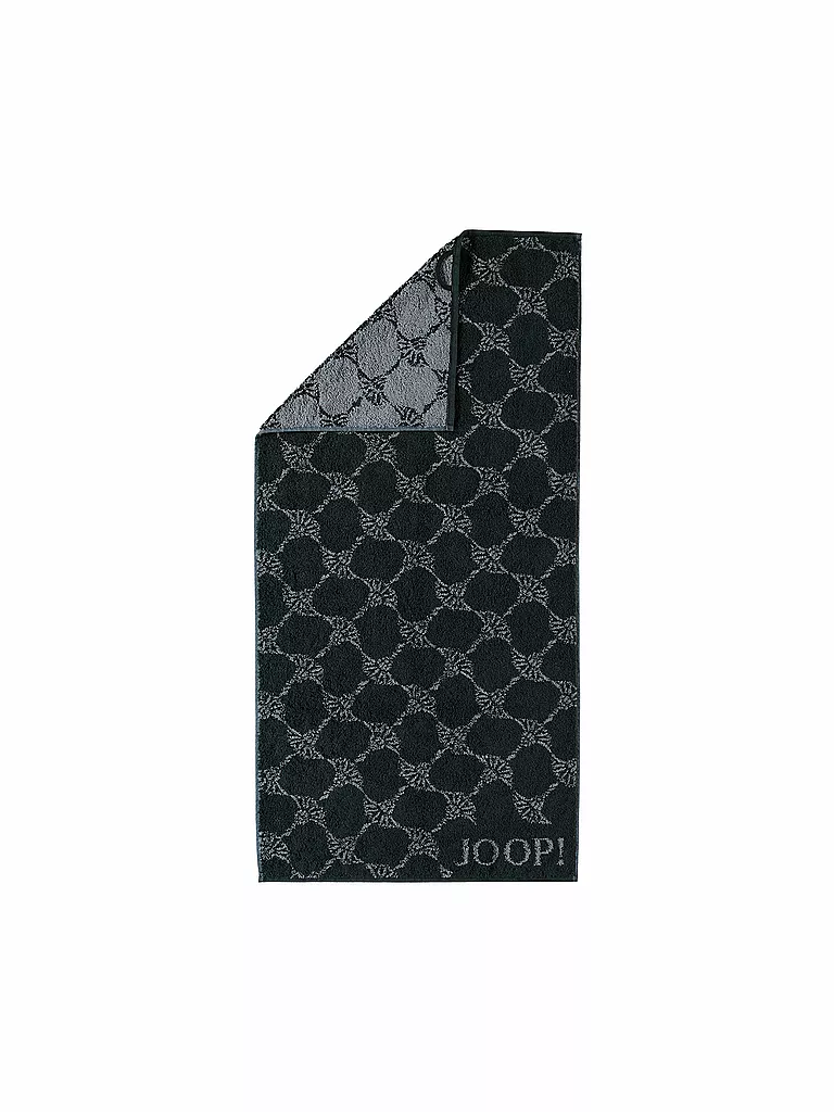 JOOP | Handtuch "Cornflower" 50x100cm (schwarz) | schwarz