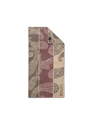 JOOP | Handtuch 50x100cm CONTOUR PAISLEY Oliv | Beere