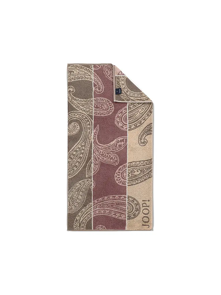 JOOP | Handtuch 50x100cm CONTOUR PAISLEY Mauve | Beere