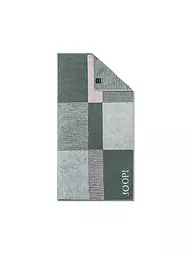 JOOP | Handtuch 50x100cm DIVIDED SQUARES Sabei | dunkelgrün