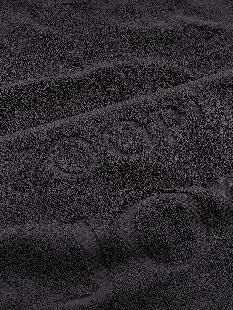 JOOP | Handtuch 50x100cm STUDIO REPEAT Basalt | schwarz
