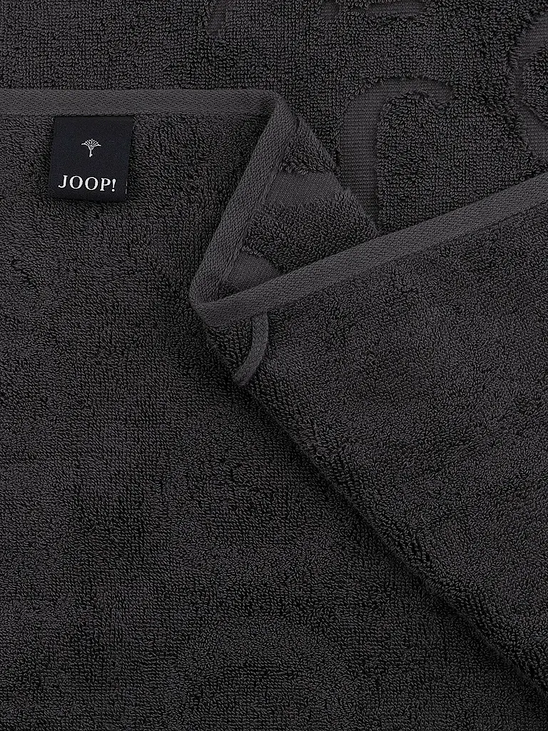 JOOP | Handtuch 50x100cm STUDIO REPEAT Basalt | schwarz