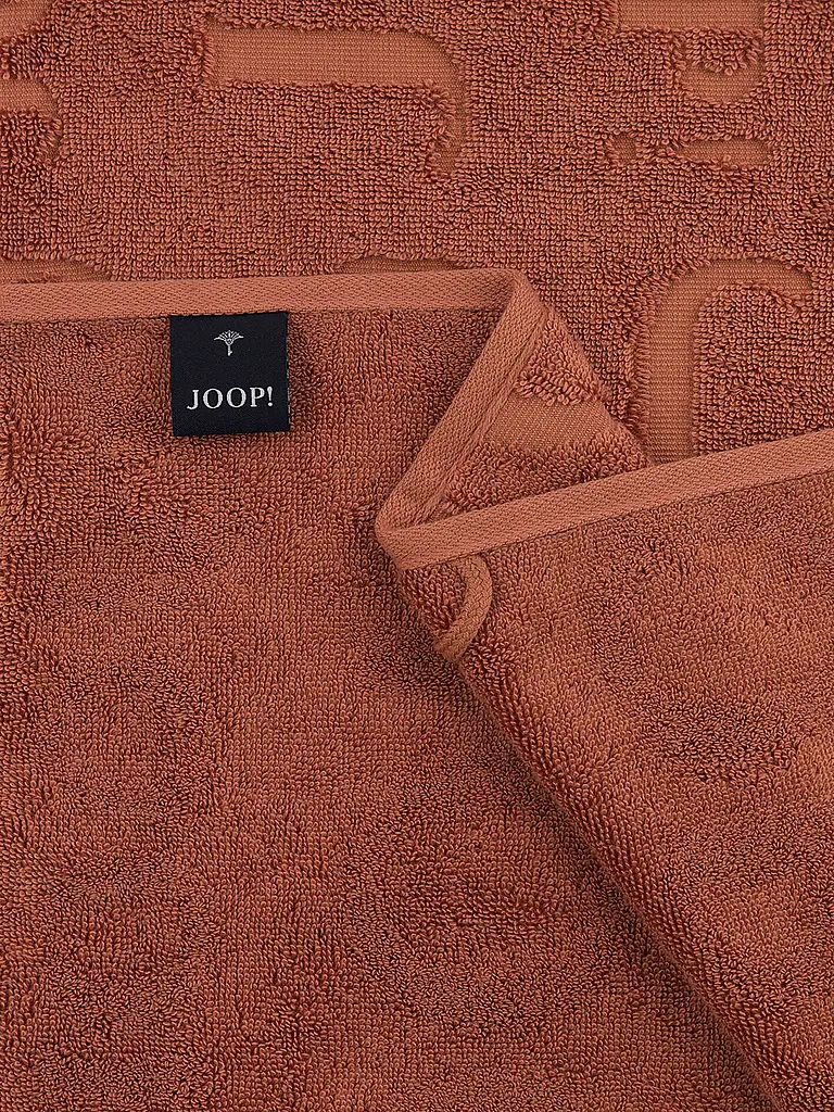 JOOP | Handtuch 50x100cm STUDIO REPEAT Kupfer | kupfer
