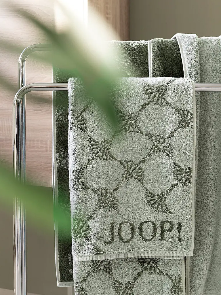 JOOP | Handtuch Classic Cornflower 50x100cm Salbei | hellgrün