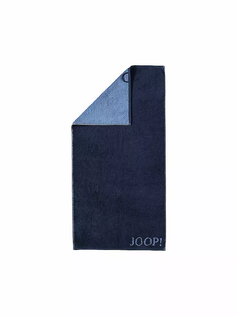 JOOP | Handtuch Doubleface 50x100cm Navy | dunkelblau